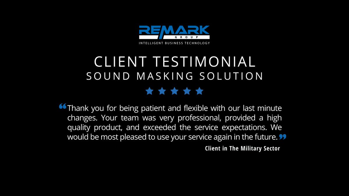 We're very pleased receive more positive customer feedback. We aim to ensure every solution we provide matches the needs of our customers, to reach our goal of 100% customer satisfaction.

For more: remark-group.co.uk/category/case-…
