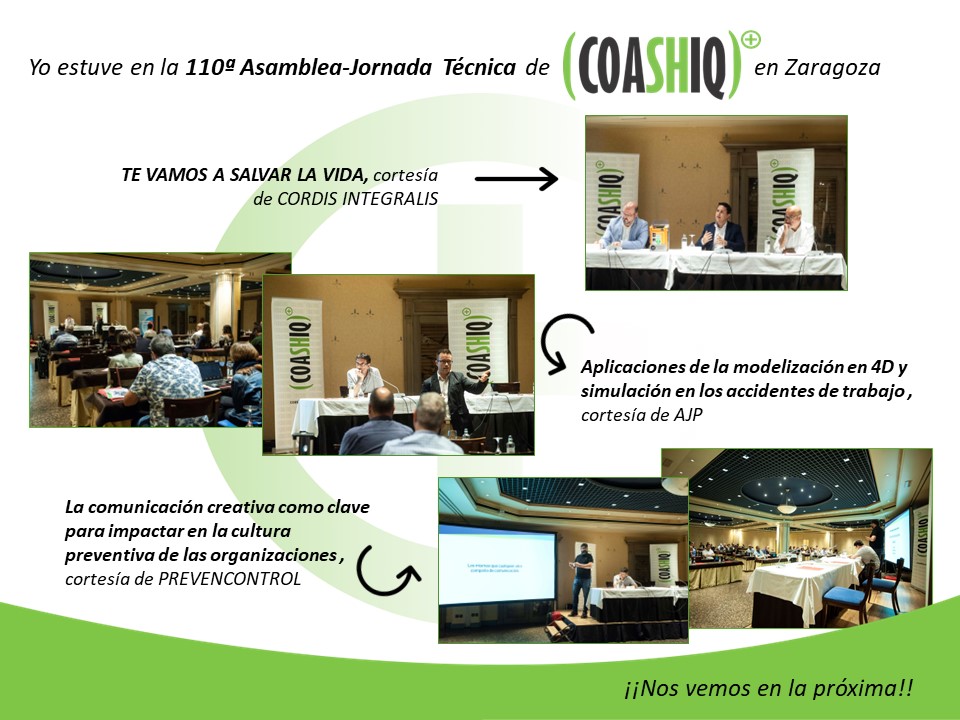 COASHIQ_oficial's tweet photo. Ha sido un placer volver a la presencialidad en nuestras Asambleas y que nuestros Jefes de Seguridad y Técnicos en PRL asociados hayan podido compartir de nuevo formación e inquietudes. Gracias a: @AjpAsesoria , @PrevenControl @Stimulus_es , Mier Giralt, Cordis Integralis https://t.co/l6BrzHkuVq