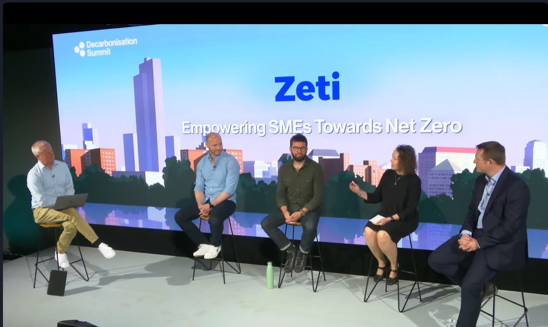 .<a href="/GaryZellar/">Gary Styles</a> CEO of <a href="/zellaruk/">Zellar</a> says "There's a myth that going green is expensive but it's not true. By 2030, if you're not green you'll be out of business." at the Empowering SMEs to Net Zero discussion at <a href="/DecarbSummit/">Decarbonisation Summit</a> 🌍 #DecarbonisationSummit2022 #NetZero #GreenEconomy #SME