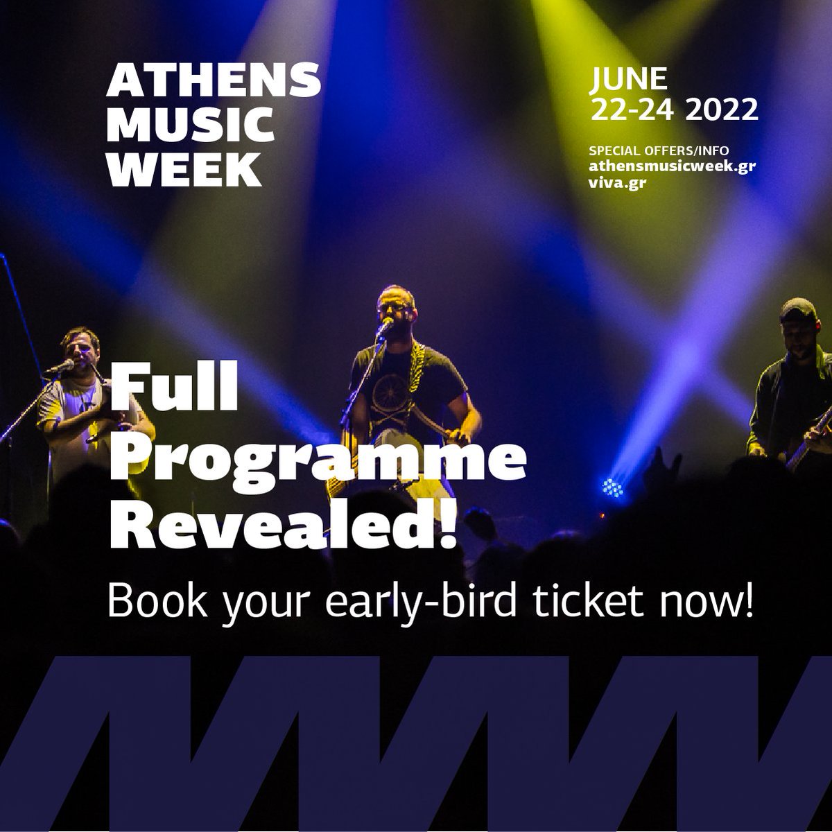 ✍️Grab your markers, AMW2022 programme is here 💥Hurry up &amp; secure your seat 👉athensmusicweek.gr
#amw2022 #athensmusicweek