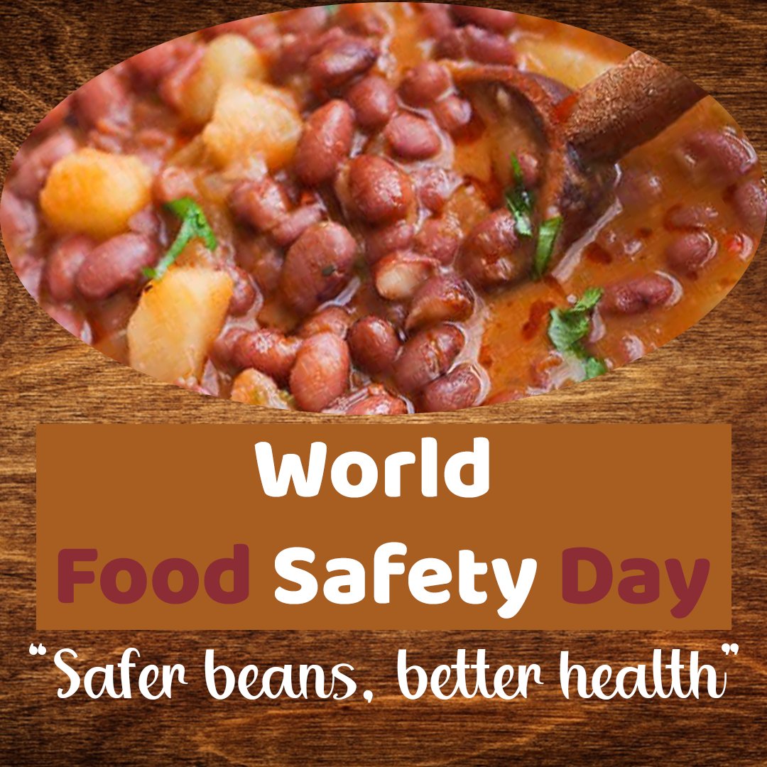 #PABRA joins the world in celebrating #WorldFoodSafetyDay

Only when #food is safe can we fully benefit from its nutritional value 

<a href="/FAOWHOCodex/">Codex Alimentarius</a> <a href="/FAO/">Food and Agriculture Organization</a> <a href="/WHO/">World Health Organization (WHO)</a> <a href="/BiovIntCIAT_eng/">Alliance of Bioversity International and CIAT</a> <a href="/CGIARnutrition/">CGIAR Nutrition</a>