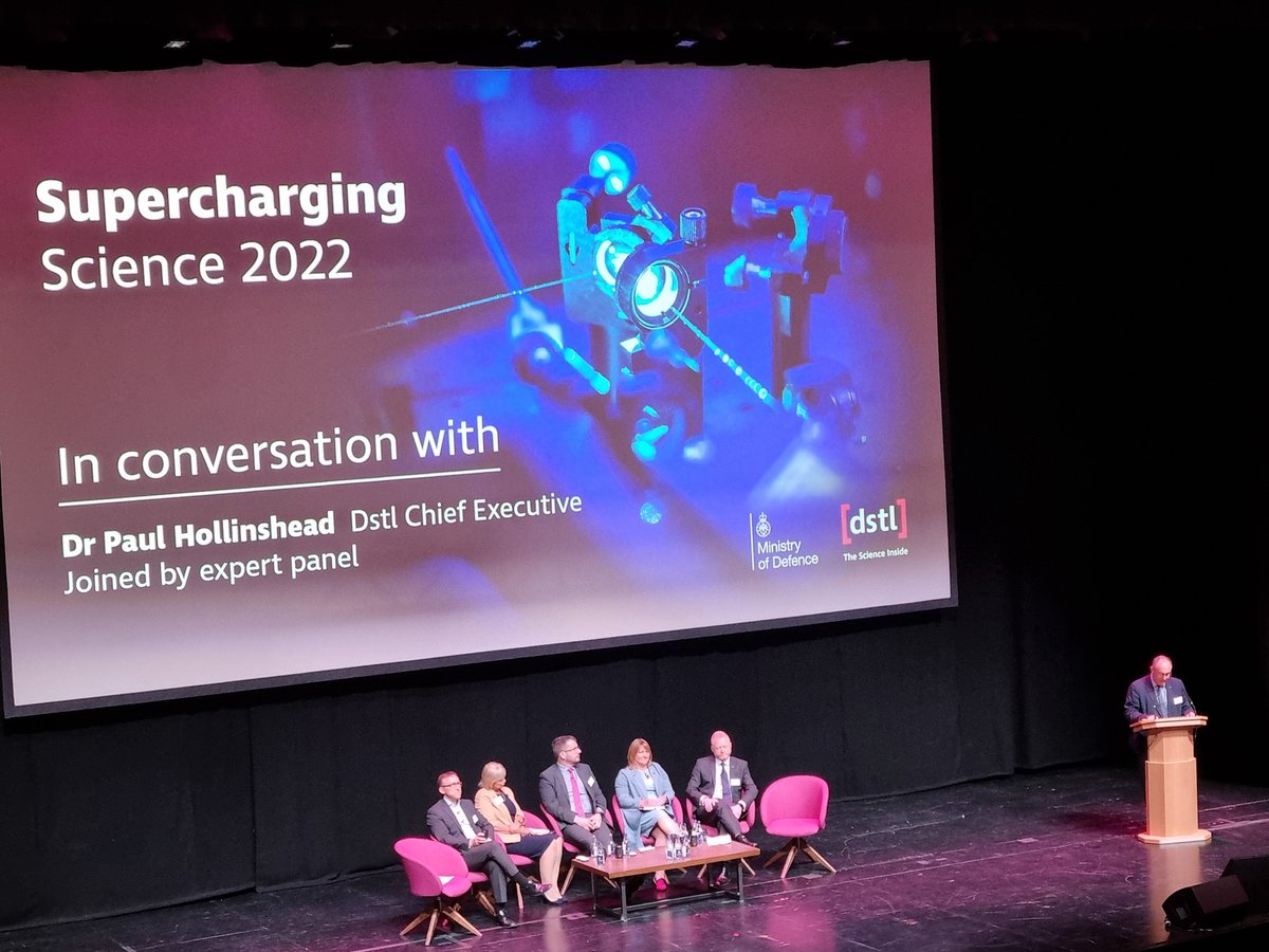 Feeling inspired at #SuperchargingScience today with #dstl #data #ploughshare. Come talk to us about licensing exciting tech IP amd collaborations to grow and differentiate your business.