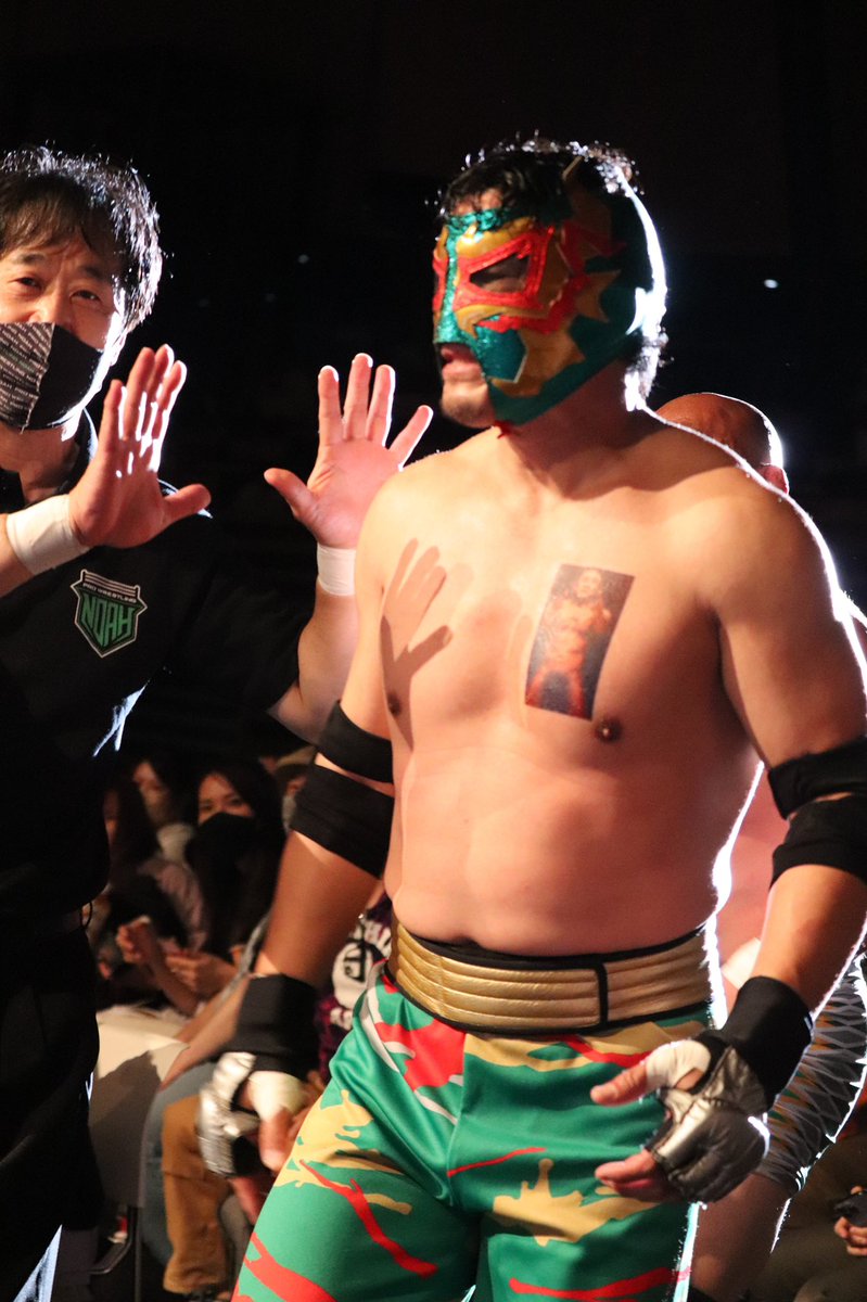 #大谷晋二郎エイド 
この日もカシンが無茶苦茶やってました
#ケンドー・カシン