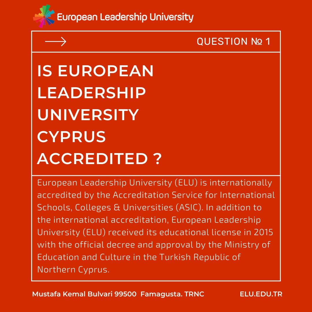 European Leadership University, Cyprus tweet media