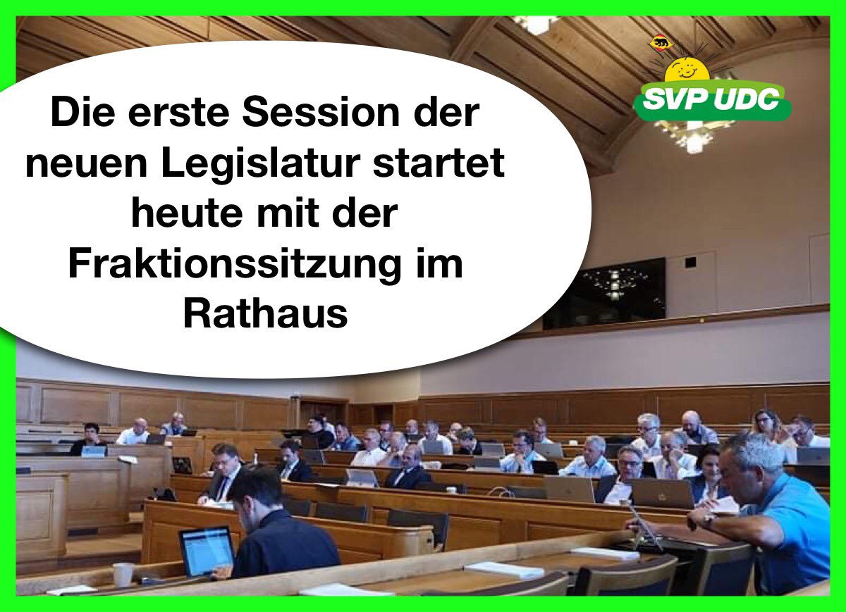 Motiviert an der Arbeit: Die 44köpfige SVP-Grossratsfraktion im Rathaus - im Einsatz für tiefe Steuern und freiheitliche Regelungen für Bürgerinnen und Bürger #bernstark <a href="/key_SDA_news/">Keystone-SDA news</a>  @srfbern <a href="/Buehler4Bern/">Manfred Bühler Président UDC/SVP BE</a> <a href="/SVPch/">SVP Schweiz</a>