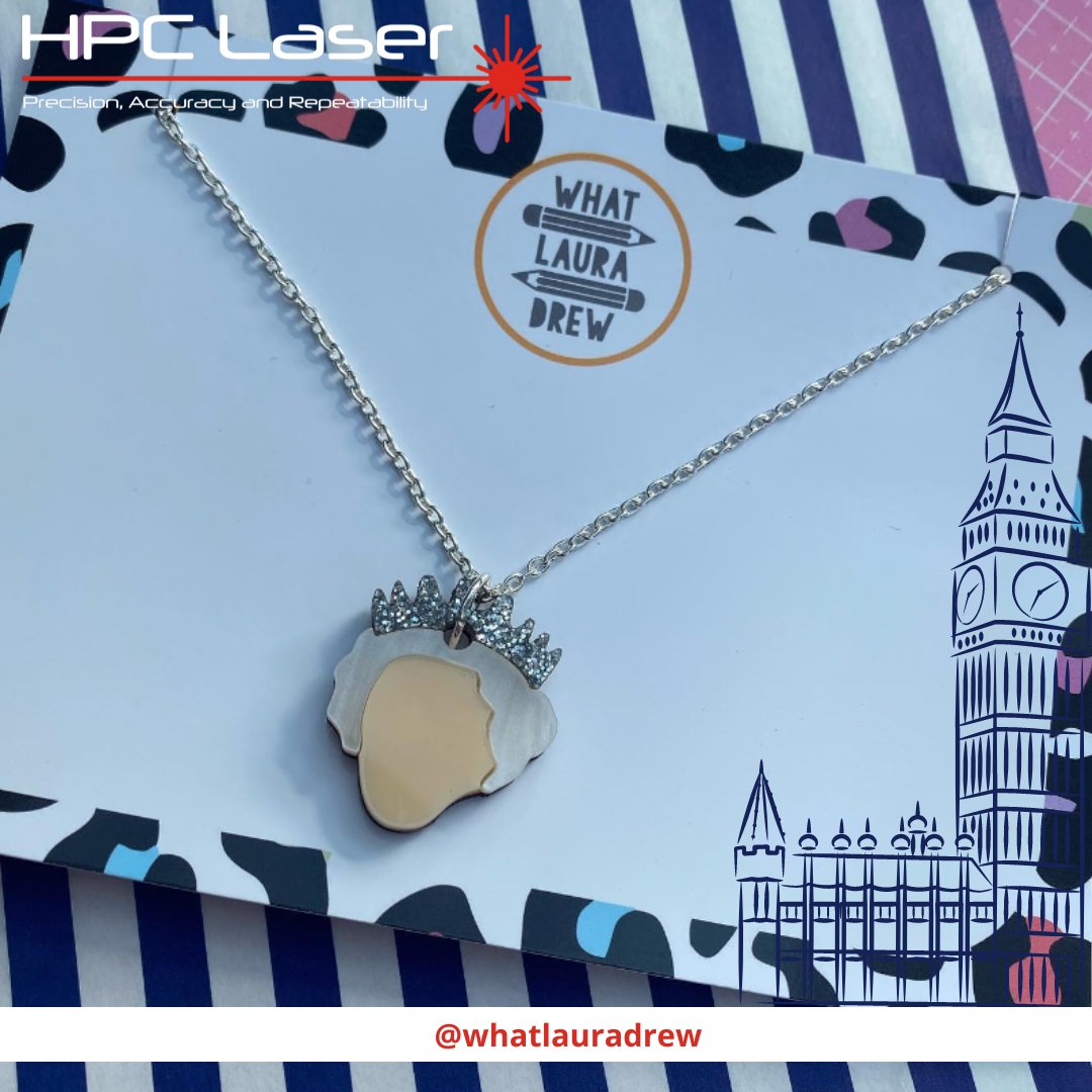 We are still in a festive mood. 🎉
Check out @whatlauradrew and her gorgeous jewellery. 

What did you create this weekend?
Tag us in your posts 😉

#lasercut #lasercutjewellery #acrylicjewellery #jubilee #platinumjubilee  #hpclaserfamily #lasercutting #laserengraving