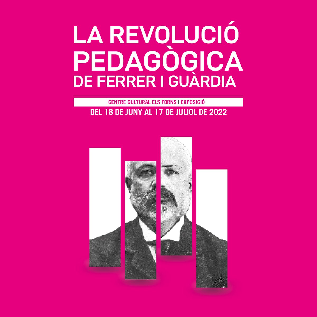 UPBaixMontseny's tweet photo. La #UPBM amb la @f_ferrerguardia i el suport de l' @AjuntamentBreda, inaugurem el 18 de juny una exposició sobre La revolució pedagògica de Ferrer i Guàrdia al Centre Cultural Els Forns de Breda 👏 
Estarà oberta fins el 17 de juliol #educaciopopular #compartimconeixements https://t.co/mrkQeQ8DwD