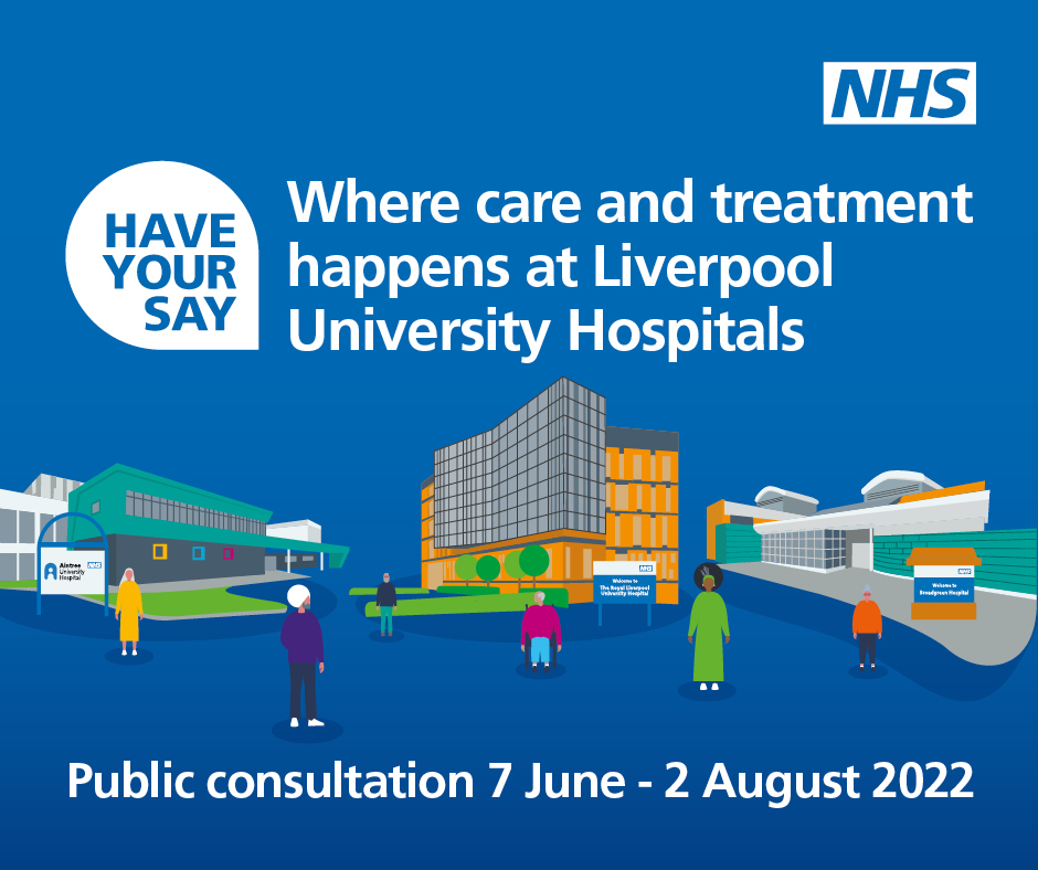 nhsUHLG's tweet photo. The #NHS has launched a public consultation about proposed changes to five services at our hospitals 🏥

You can share your views 🗣️ between 7 June and 2 August

Find out more and complete the online survey ➡ https://t.co/CSHTU0EZBg

#futureLUHFT https://t.co/GAEJb0lZdi