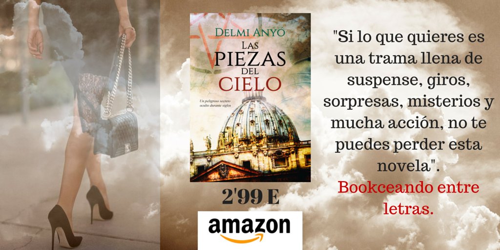 DelmianyoE's tweet photo. LAS PIEZAS DEL CIELO #Suspense #BestSeller @amazon https://t.co/kVP8ezmT7G https://t.co/0lZIRS1NJk https://t.co/Y9ETaLM64q