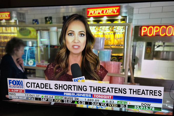 flashbangwizz's tweet photo. @CrazyLadyTrader Fox Business corrects title typo.#AMC $AMC #popcorn #shitadel #AMCFUD #AMCNotFatigued #AMCSqueeze https://t.co/zCijVw2mKw