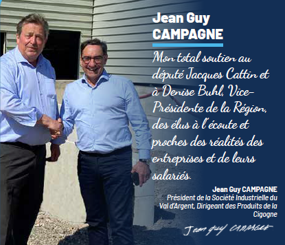 CattinJacques's tweet photo. ✅NOUS SOUTENONS JACQUES CATTIN &amp; DENISE BUHL : Jean-Marc BURRUS &amp; Jean-Guy CAMPAGNE

➡️Val d'Argent : aux côtés des élus et des acteurs économiques et associatifs depuis 2017 ! 

👉https://t.co/ETZWbbuGfh

#cattin2022 #ducoeurdesconvictions #circo6802 #legislatives2022 https://t.co/Tq7EQWy3al