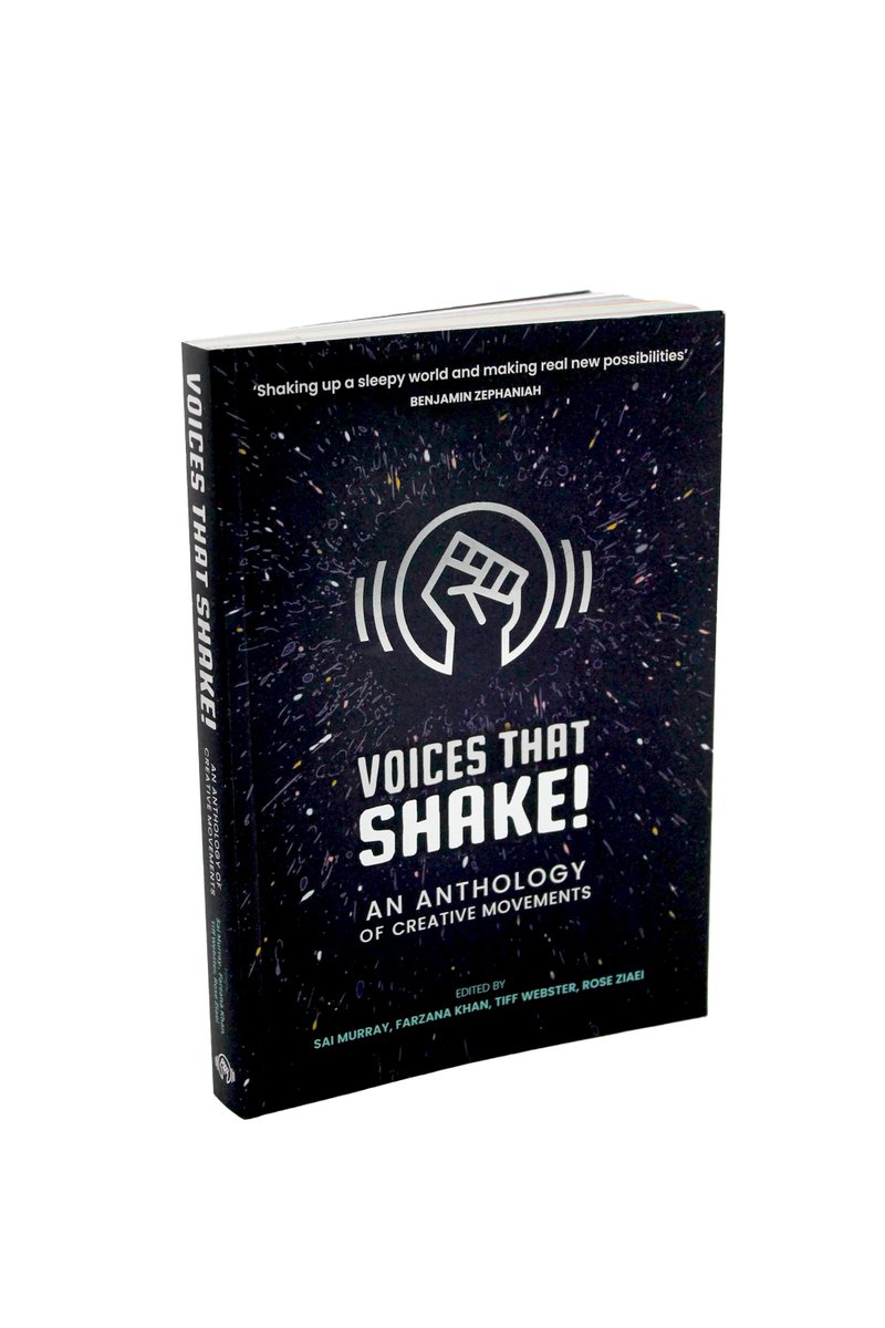 voicesthatSHAKE's tweet photo. “For shakers of the system past, present and to come.
Our work is to move towards and into spaces of dignity and revolutionary love.” @voicesthatSHAKE’s groundbreaking Anthology, Guidebook and Research Report are available to buy here - https://t.co/6rldc1ruNE
#10yearsofShake https://t.co/DpYVWI5vwB