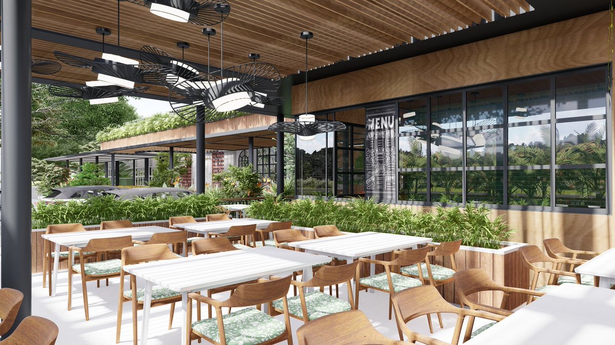 AadiDesign's tweet photo. A small section of a larger #gastronomic collective
#cafedesign #restaurantdesign #tropicalarchitecture #interiorarchitecture #cafearchitecture #restaurantarchitecture #architecturedesign #commercialdesign #hoteldesign #resortdesign #ADindia #elledecorindia #archdaily #aadidesign https://t.co/65vPi9jZd6