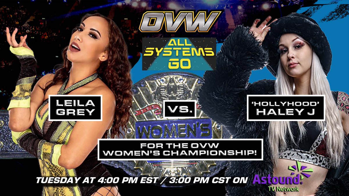 MrPEC_Tacular's tweet photo. PA, DC, DE, MD, NJ...
TODAY 4pmET ONLY on ASTOUND TV NETWORK...
It's #OVWAllSystemsGo!!!
LEVEL X w/ELLIE vs. DYSFUNCTION
LEILA vs. HALEY J
AMON vs. CRIXUS
Schedule: https://t.co/iWGR3zicxO
ONLY on ATVN!! @RCNconnects @WaveConnects
-THEE FACE of OVW
@ovwrestling #OVWonATVN https://t.co/uo2Atel81E