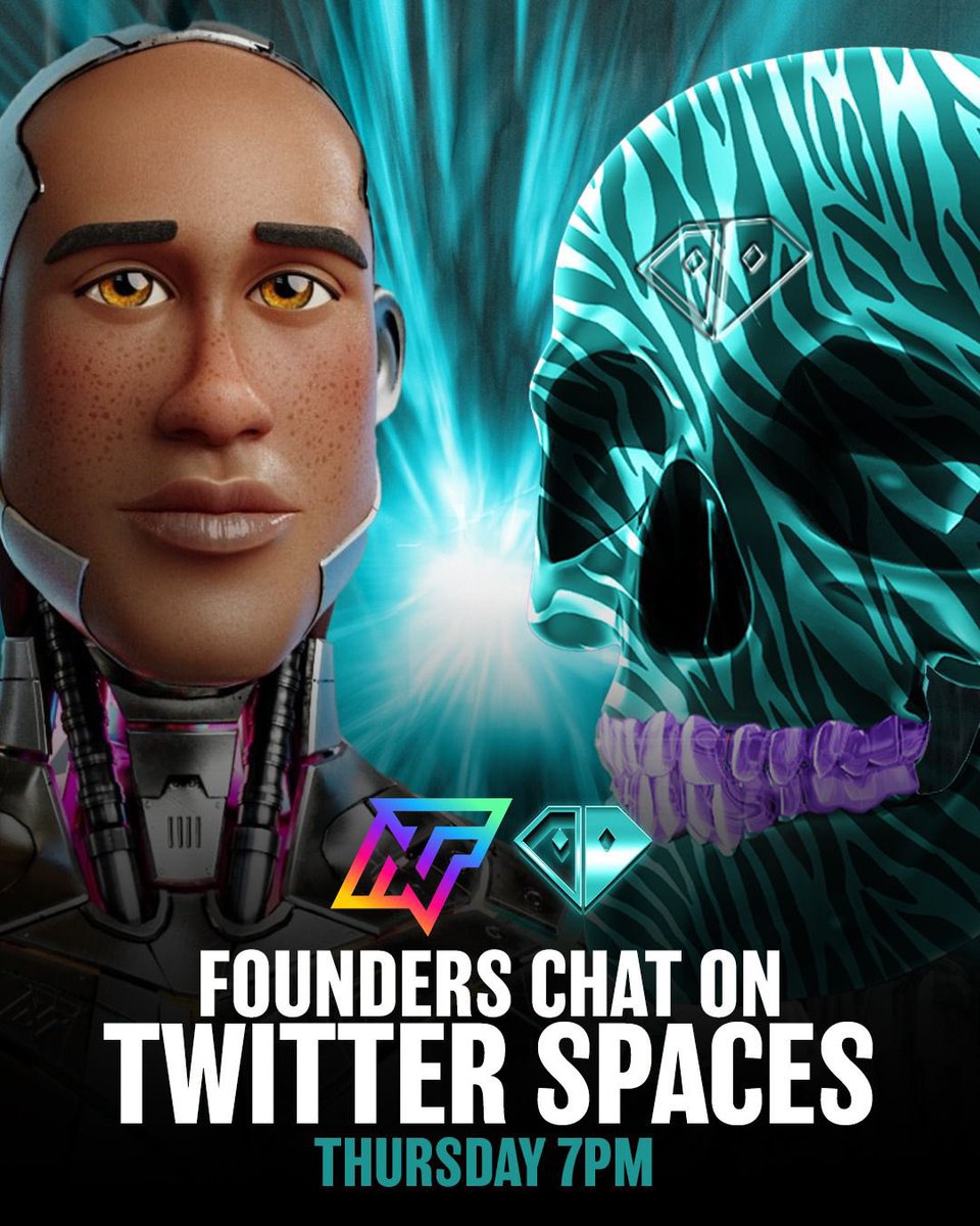 DeadDiamondScty's tweet photo. This Thursday we will be joining Twitter Spaces with @NFTeams_ ! 
We look forward to speaking with the founders of another awesome NFT project and discussing all things NFTs!
Make sure to tune in at 7pm https://t.co/RAZMpRdAED