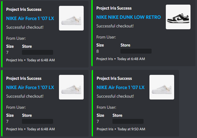 projectirisAIO's tweet image. Users keep destroying on their sleep. 
You have to see the ease of use!