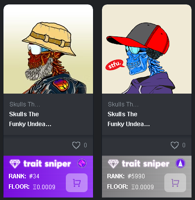 <a href="/stfu_NFT/">Skulls The Funky Undead (SOLD OUT 6/6)</a> get out !!! just realised i minted an EPICCC🤯🤯🤯