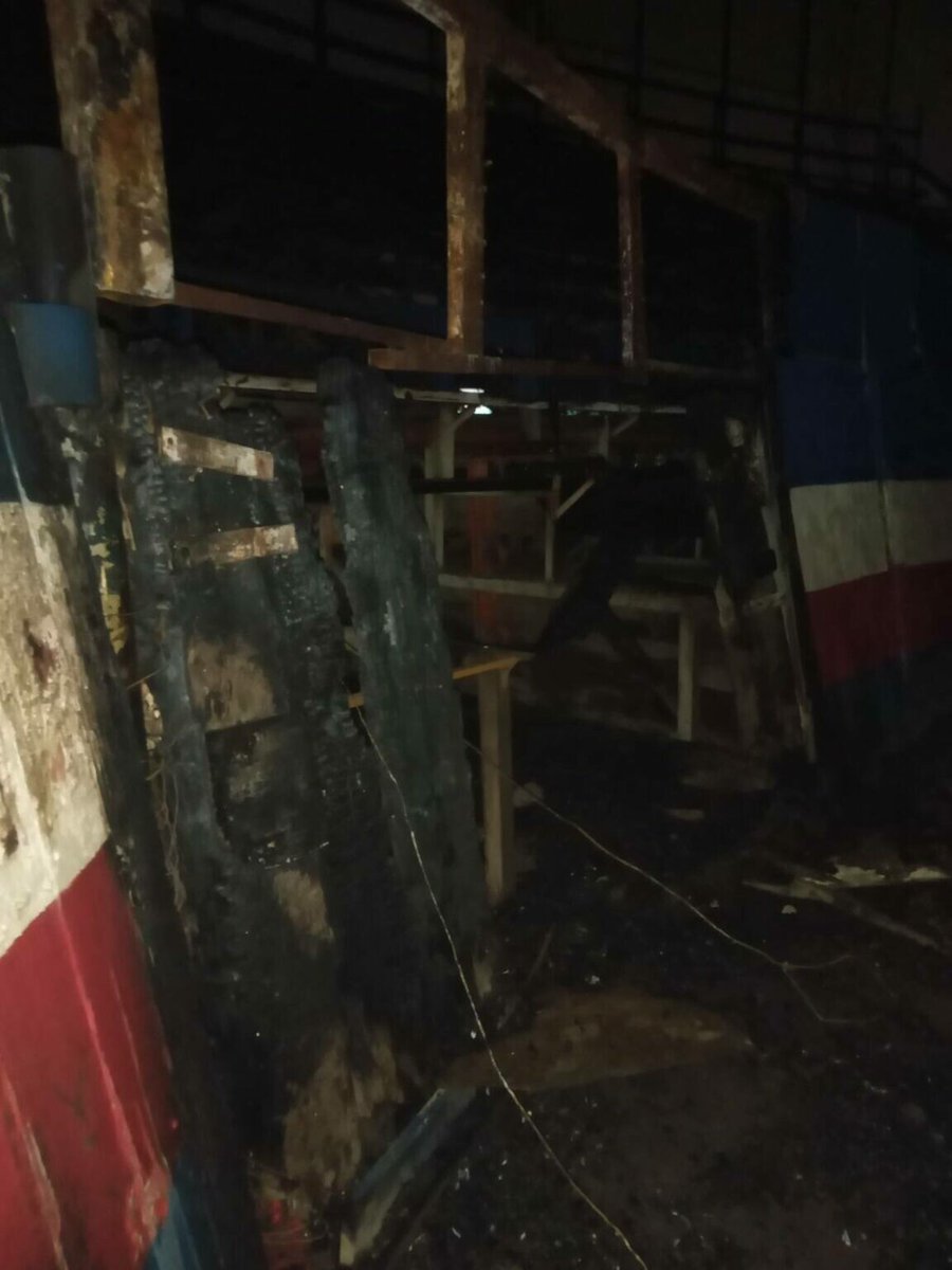 unoffensive112's tweet photo. ARSON ATTACK AGAINST A RODEO RING.

read the claim of responsibility:

https://t.co/uIjps9xhdD https://t.co/jOfrYv93C2
