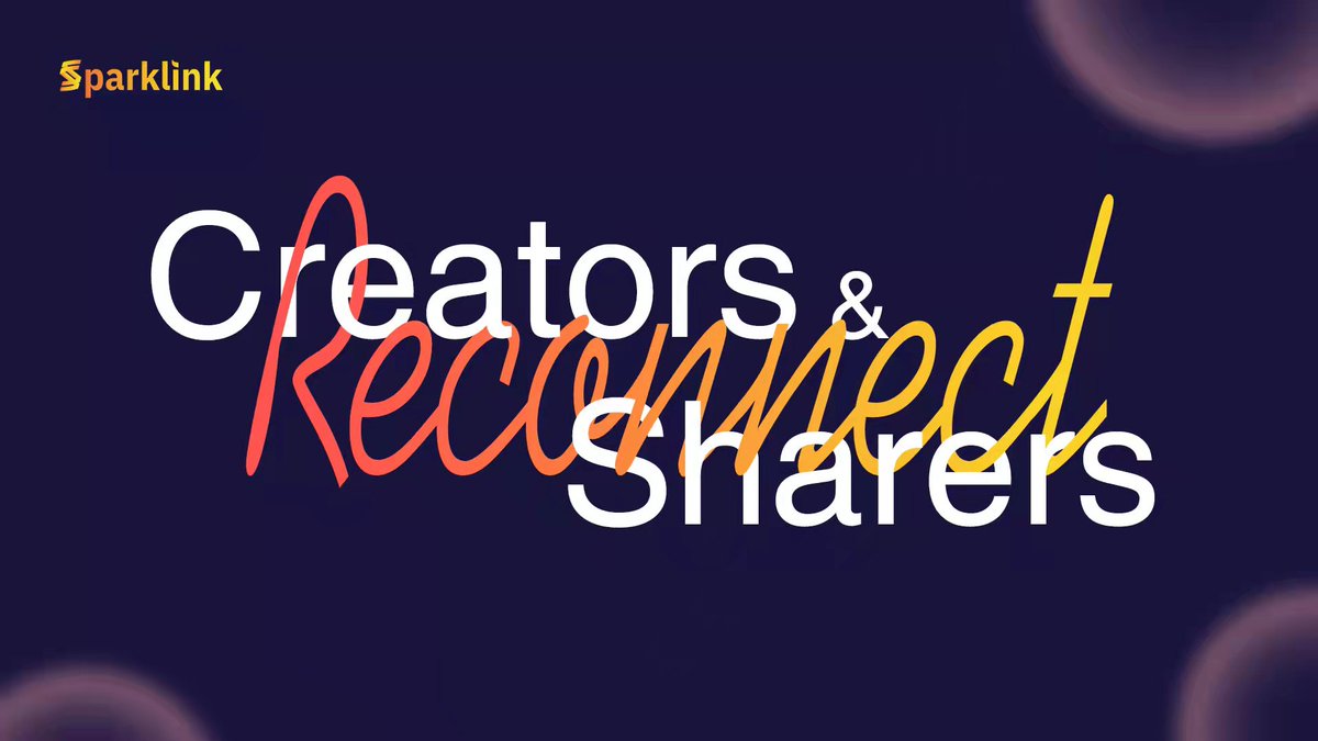 SparkLink Protocol tweet media