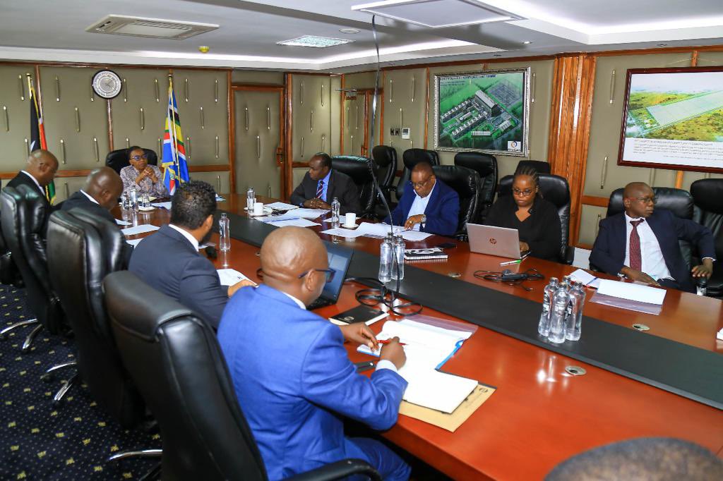 2/ I look forward to the next steps in  re-engineering this important SAGA. With me was Andrew Kamau, PS MoPM.