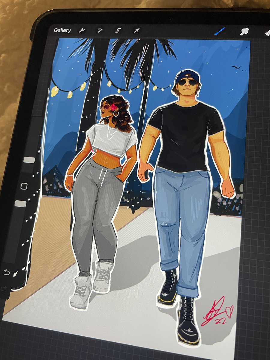 spookspatooks's tweet photo. alex and jay, my favorite vamp/werewolf power couple:) vacation looks good on them https://t.co/Bi12mUbm6m