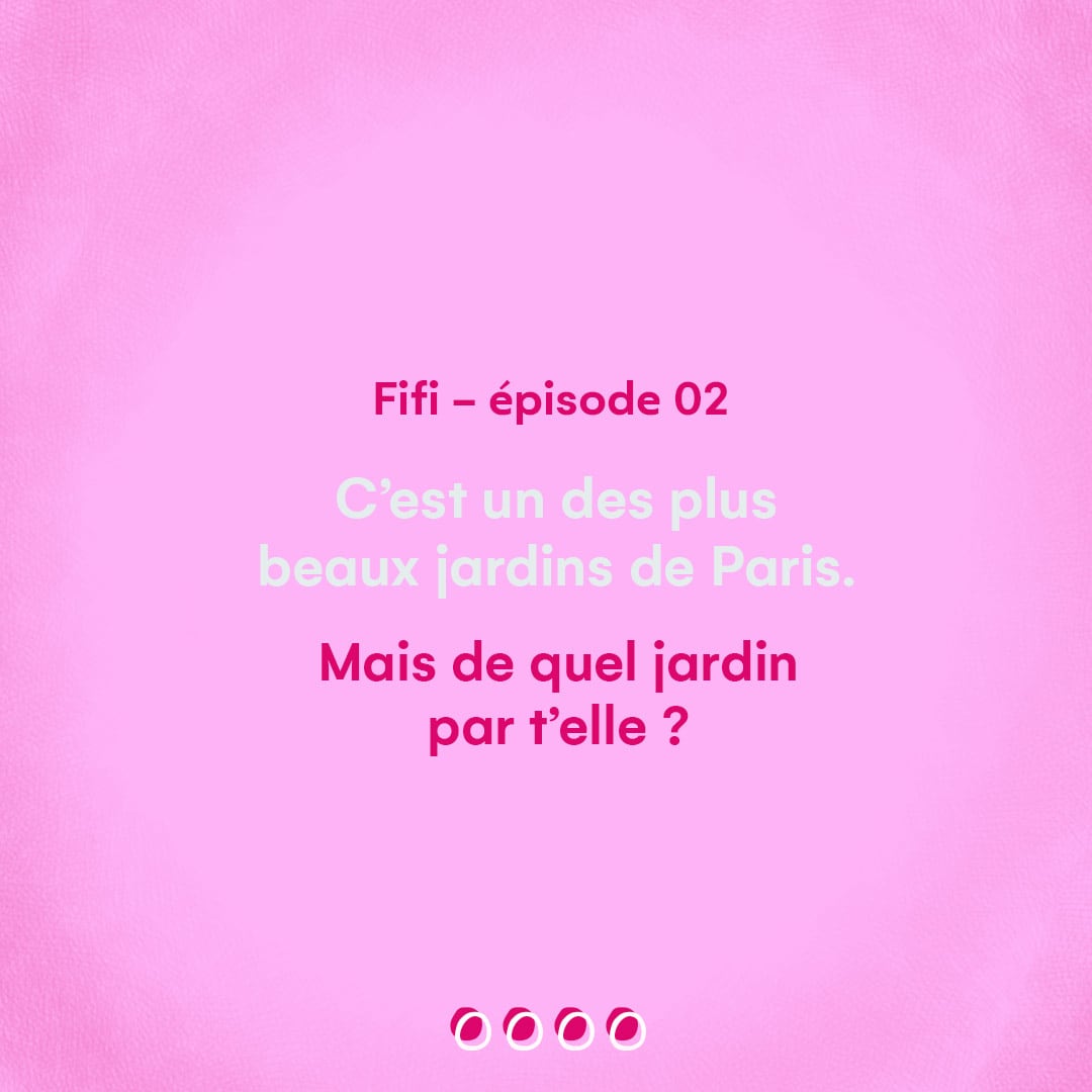 EmbarquezPod's tweet photo. On part en exterrieur cette fois ci dans un jardin bien connu.
On va voyager un peu au temps de la petite fifi. 
.
Vous retrouverez @FifiChachnil  , en ligne sur https://t.co/EpzPlbWQnm ou dans ses boutiques
Bonne ecoute : https://t.co/ueI7RNJknt

#podcast https://t.co/kLGv3Ppsmx