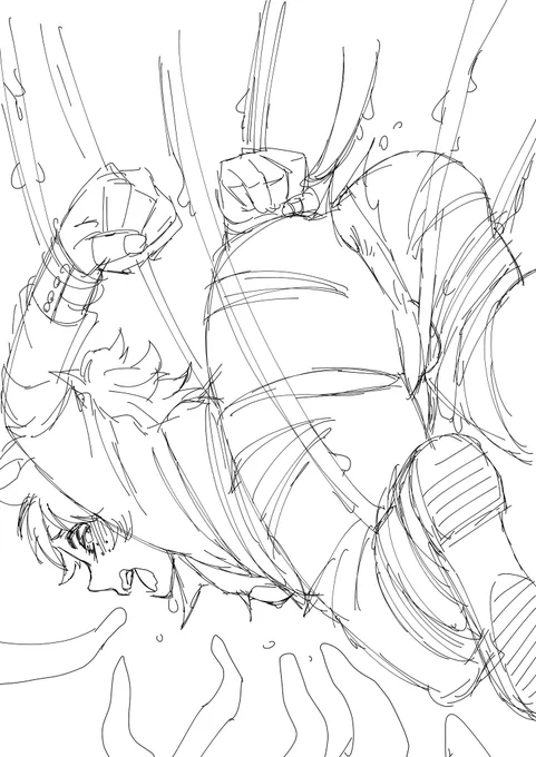 落書き。触手 