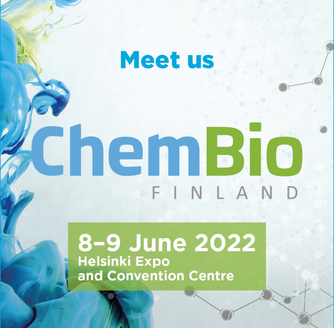Come and meet us at the Chembio fair in Helsinki at @SChemistrypark’s stand 3m38. See you soon! #chembio #messukeskus https://t.co/0rtbBtfRoY