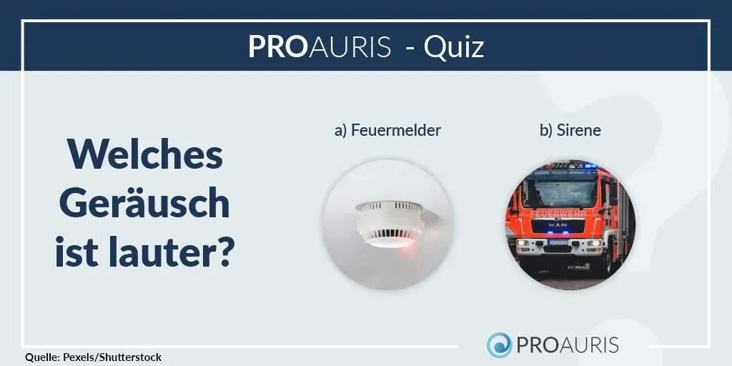 Welches Geräusch ist lauter?🤔⠀⠀
⠀⠀
Antworten Sie einfach in den Kommentaren. Bis wir auflösen, lassen Sie sich kostenlos rund um das Thema „Hörgeräte" beraten: 👇proauris.com/hoergeraete-te…⠀

#raetsel #hoersystem #hoersysteme #sirene #feuermelder #proauris