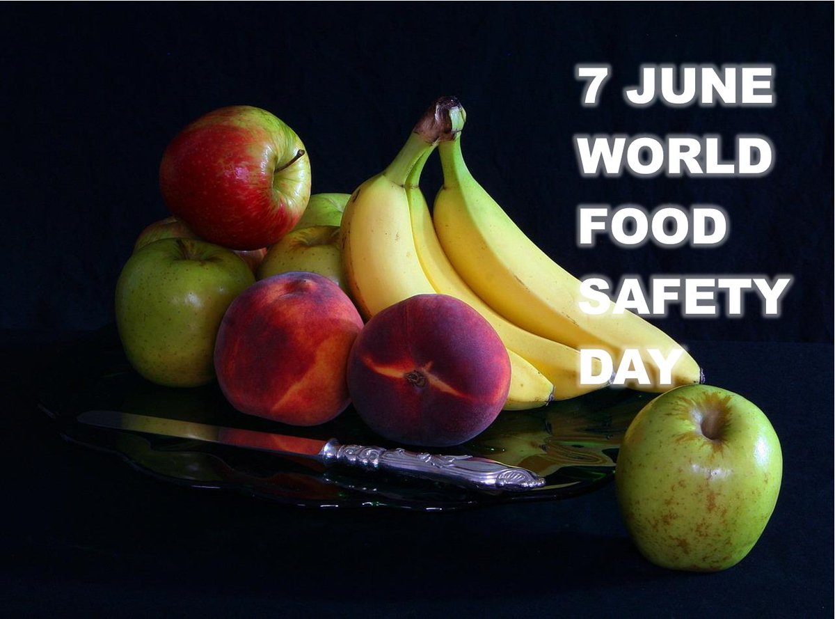 #WorldFoodSafetyDay 
Ensure the food items we consume are safe, healthy and nutritious. Stricter policies against food adulteration must be in place. #SaferFoodBetterHealth
