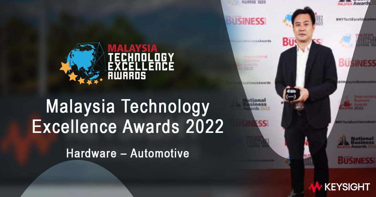 Keysightcareers's tweet image. Keysight Technologies has been recognized for excellence in the Automotive industry at the Malaysia Technology Excellence Awards 2022, Hardware – Automotive category. 

bit.ly/3wDX9Dq 

#KeysightCareers   

#MYTechExcellenceAwards 
#SBRTechExcellenceAwards