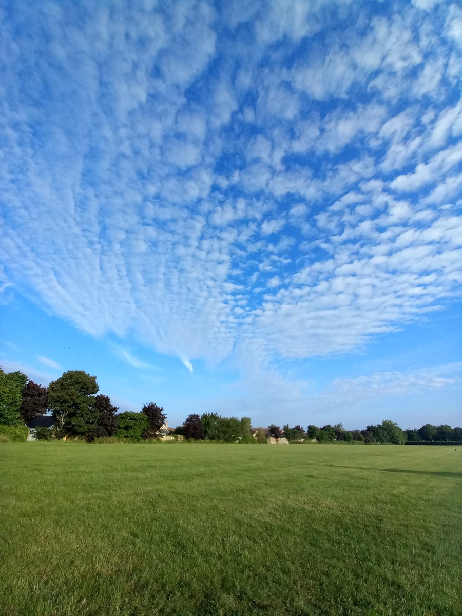 Lovely sky this morning at Mepal <a href="/ChrisPage90/">Chris Page - Weatherman</a> <a href="/WeatherAisling/">Aisling Creevey</a> #clouds #sky #Cambridgeshire  #fenlandskies #June