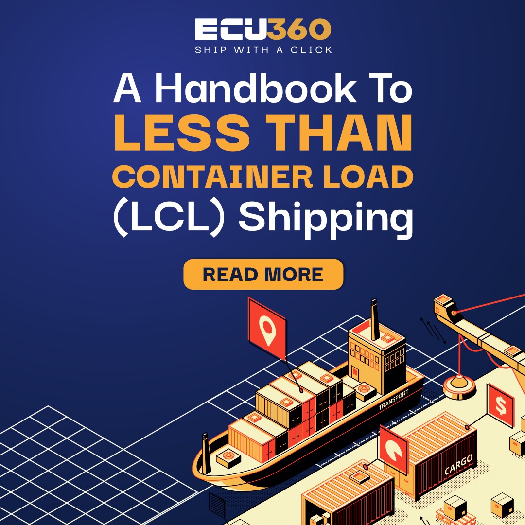 LCL is a very popular term in sea freight. Find out why it's so popular and how to use #LCL for your next #shipping needs.

Read more : ecu360.com/contentHub/blo…

#lclcargo #lclservice #shipping #shippingindustry #logistics #lessthancontainerload
#ECU360 #ShipWithaClick