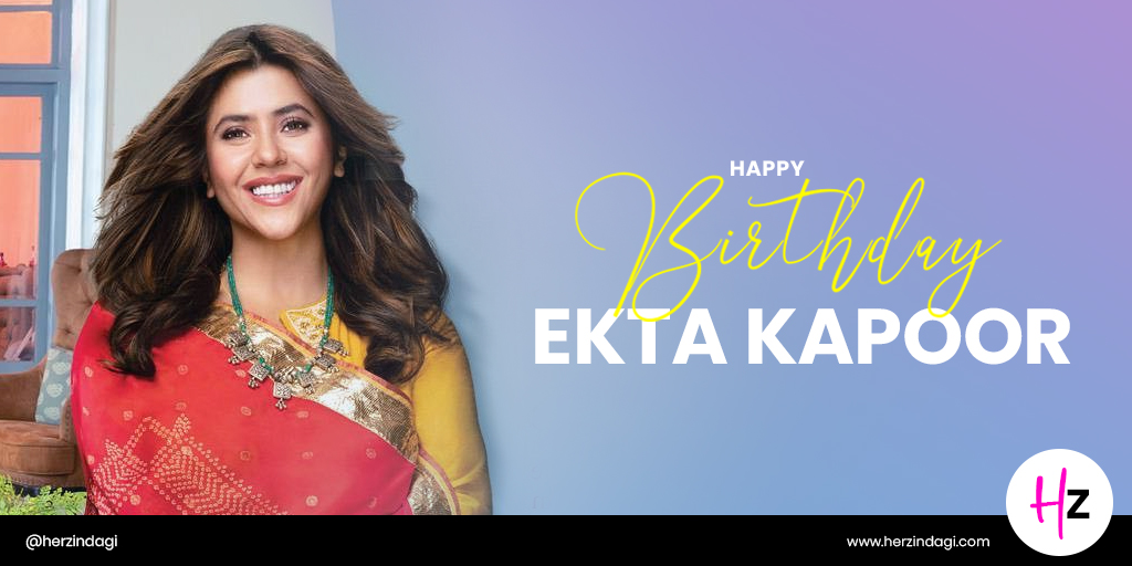 Here\s wishing Ekta Kapoor a very Happy Birthday! 