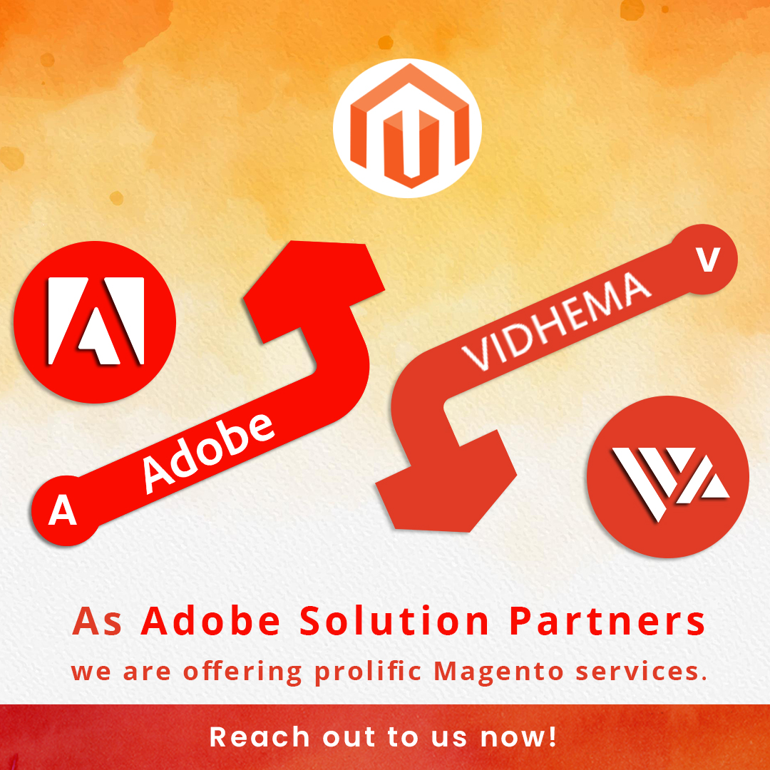 Vidhema1's tweet image. Get Adobe development services and solutions done by the best team of #magentodevelopers with the latest technology and design. Let’s discuss it further and launch your website with us now!

#magentocommerce #adobesolutionpartner #vidhema #vidhematechnologies