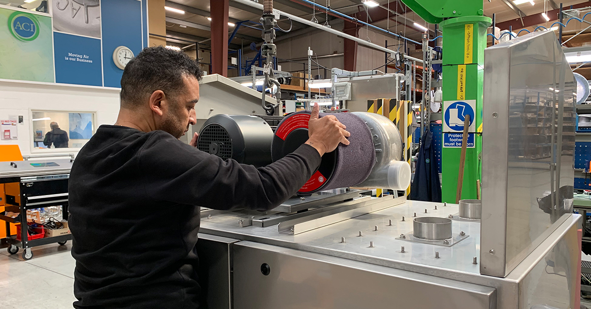 AirControl1969's tweet photo. This week we would like to introduce our colleague Ivan Henry, a specialist in building enclosures for our range of food and beverage drying solutions. The whole assembly usually takes him a day to complete. https://t.co/8bNZjioMe4 https://t.co/zuAV0EhORt