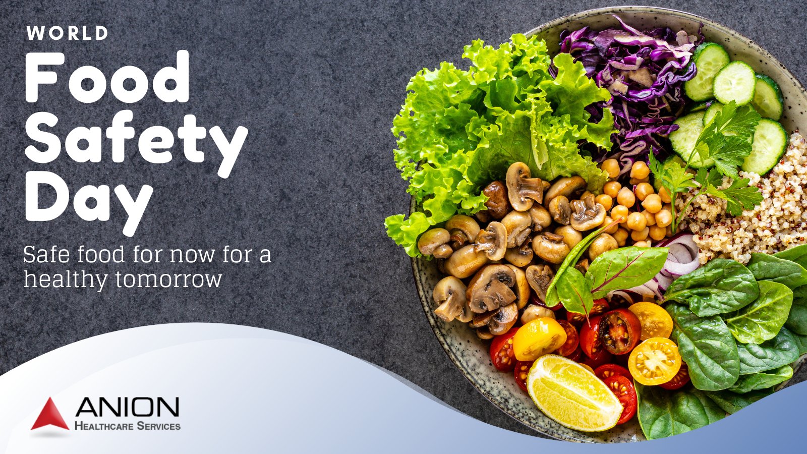 Anion Healthcare The Safety Of Our Food Always Comes Before The Taste Of The Food Never Take It Easy Happy World Food Safety Day Anion Foodsafety Healthcare Healthylife Foodsafetyday Bpo