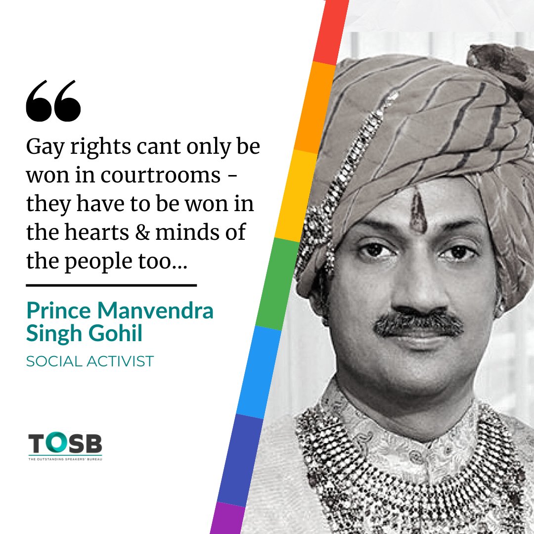 The_OSB's tweet photo. Passionate about #LGBT rights, #TOSBSpeaker
@PrinceRajpipla talks about the importance of #diversity in the corporate world & and about how he battled societal challenges.
Talk to our team to invite him to your organization: https://t.co/Ofka7eUOLW
#Pride #inclusion #tuesdayvibe https://t.co/4y0PXa3eJq