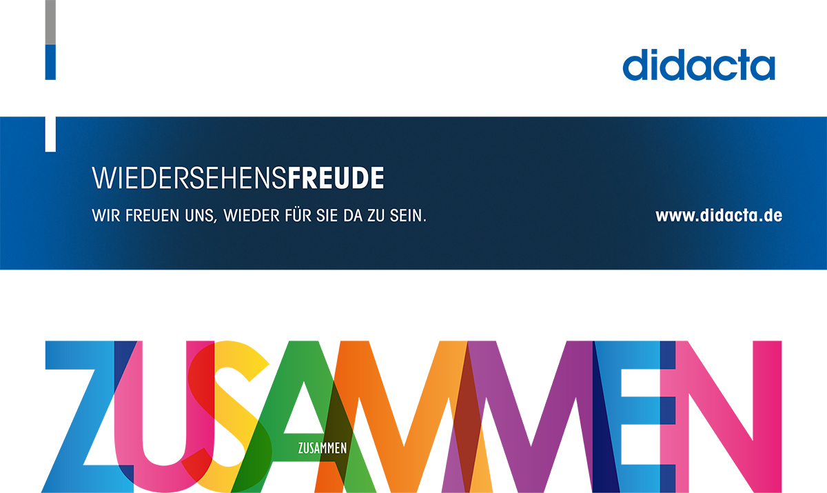 Endlich wieder #didacta  in Köln. Wir freuen uns, für Euch da zu sein. #didacta2022 #bildung
didacta-koeln.de//
