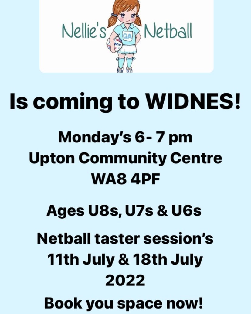 nelliesnetball's tweet photo. Widnes we are coming to share our LOVE of Netball with YOU 

#NelliesNetball #Netball #NetballWidnes #NetballHalton #NetballNorthwest #Netballkids #Netballtots #NetballBee #BeeNetball #Supportsmallbusinesses #netballfriends #Netball #Netballdrills #NetballU7s https://t.co/o6qgHstrjj