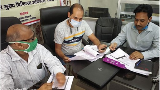 PSIIndia's tweet photo. Sagar Supreme, Divisional Consultant, #Aligarh on the RAISE tool, “it helped us to better understand the progress of our #city and in formulating #systematicstrategies for improving #familyplanning #AYSRH program.” For more: https://t.co/YZzSQ30Uxg
@BMGFIndia @USAIDIndia #NUHM https://t.co/hBtWgO4AQA