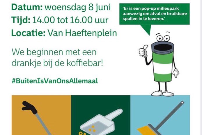 Morgen 8 juni 2022 is het zover! #Pop-up #milieupark in de #Walravenbuurt! Het pop-up #milieupark staat tussen 13:30 uur en 16::00 uur in de Walravenstraat. Bewoners kunnen het volgende inleveren: Papier, textiel, kringloopgoederen, hout, glas, ijzer elektronica etc