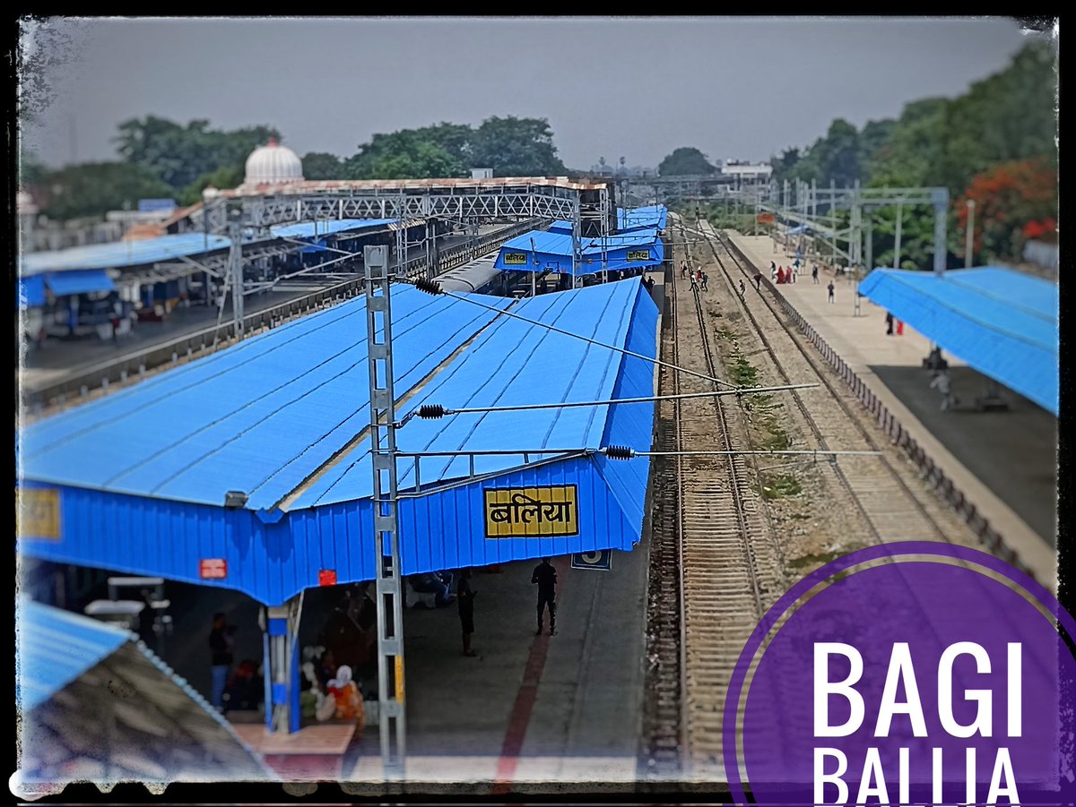 Siddharthrai90's tweet image. आपन बलिया स्टेशन...जय हो मंगल पांडे जी!
07 जून 2022