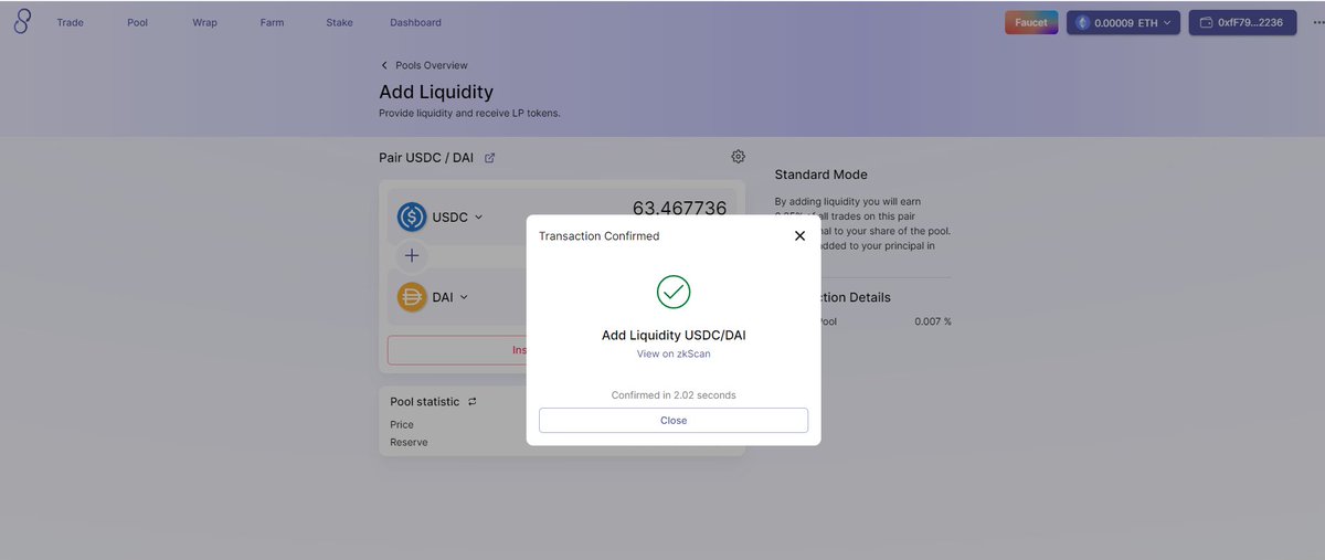 MariMclau's tweet photo. #L222 #zkSync #Layer2 #ZKRollup #testnet #Ethereum #DeFi good https://t.co/oxEjJg6aHc