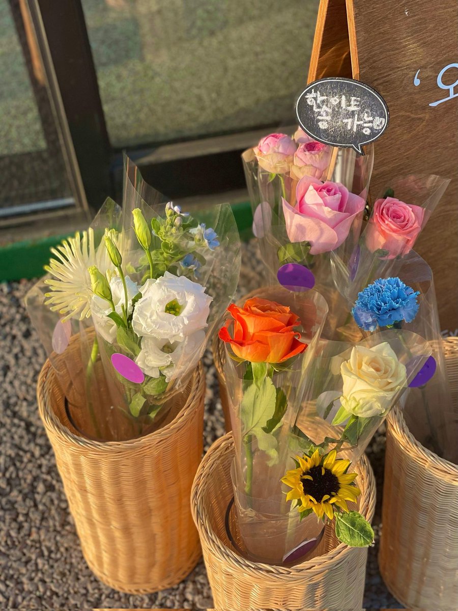 dailyMAY_'s tweet photo. 220607 • May Weverse Update 

The pretty flowers, sky, and Greek yogurt that I took while walking on the street! 
This one is kind of cute, right?

I miss you so much 
Lullet Fighting🌱

@cherrybullet #May #메이 #CherryBullet #체리블렛 (1/2) https://t.co/5whQ1L1m6q