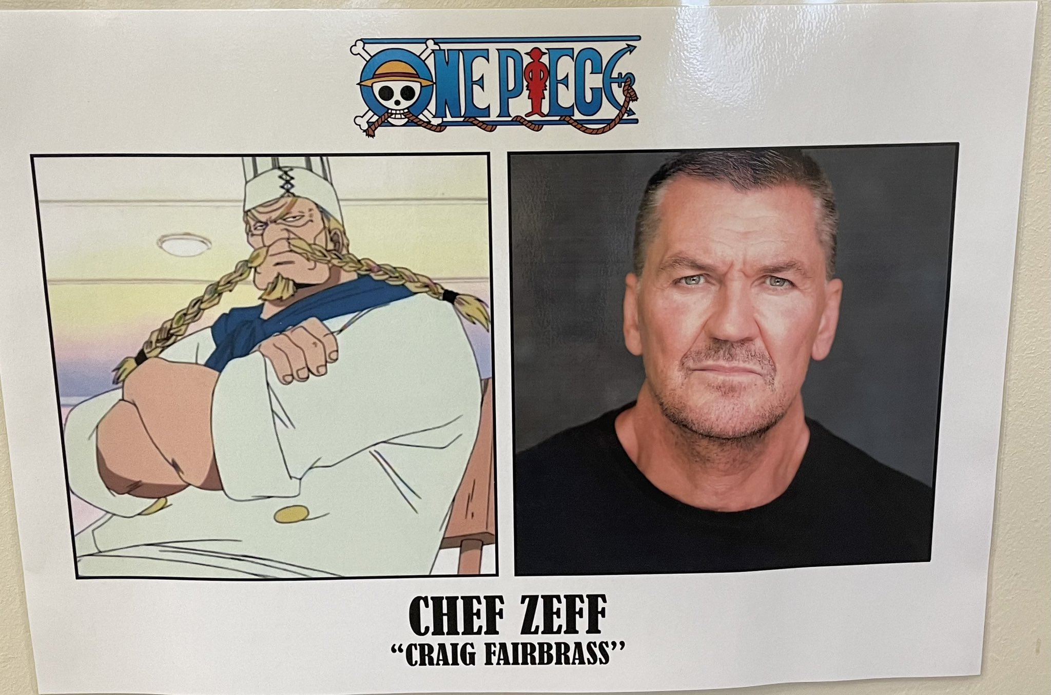 Craig Fairbrass Very Excited To Have Joined The Cast Of The Epic Netflix Series One Piece As Red Leg Zeff Cook Pirate T Co Pwyj3issxz Twitter