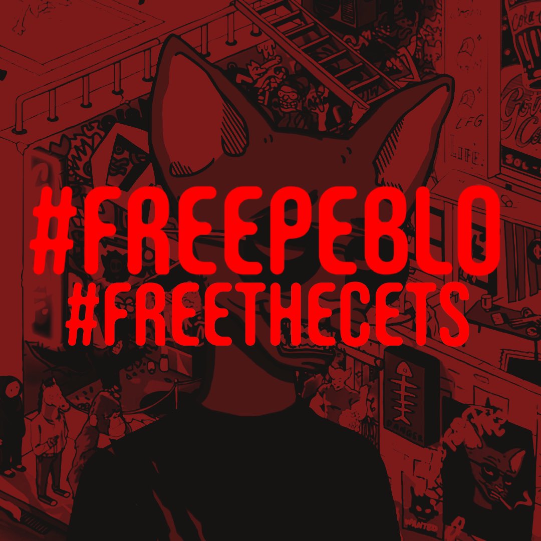 snrub_btc's tweet photo. They can fud us.
They can ban us.
But they can't stop us! 🤌🤌
@CreckCafe @CetsCommunity @peblo69
#freepeblo
#freethecets
#cetsoncreck https://t.co/8SjHwcKwxS