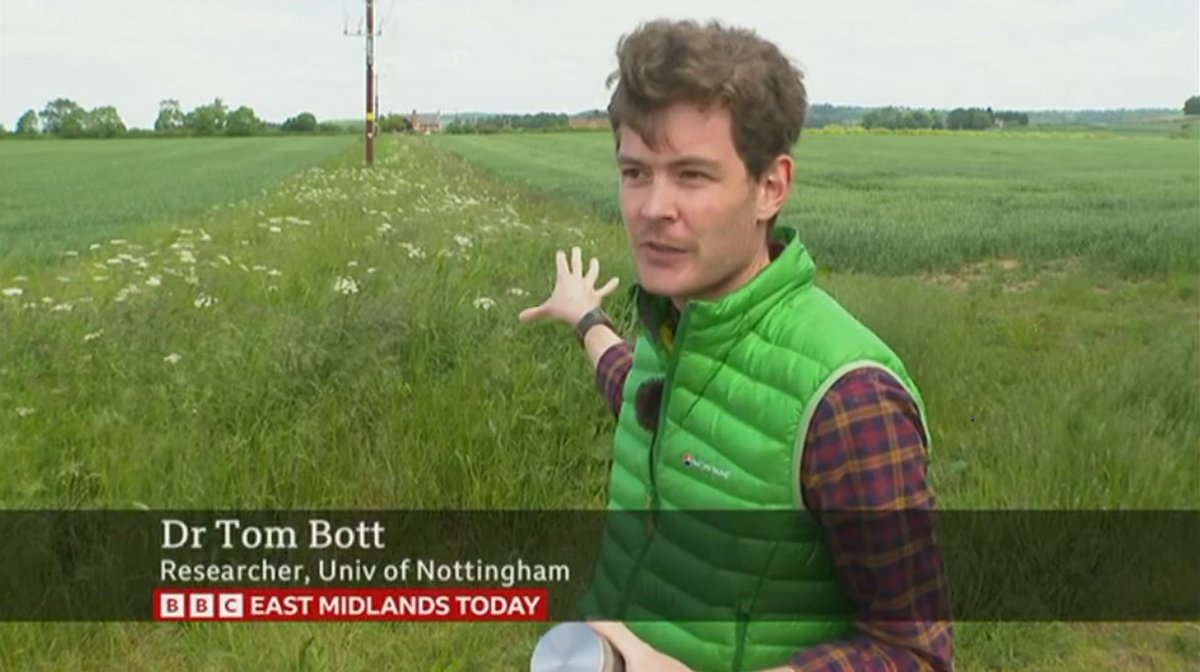 Did you catch us on BBC East Midlands Today yesterday? 

Our researchers spoke about #biochar, #greenhousegasremoval and our trials on Sutton Bonington Campus.