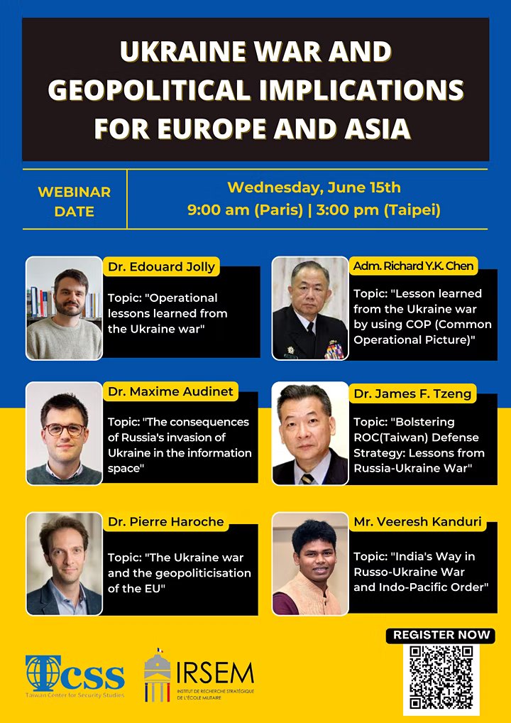 Check out "Ukraine War and Geopolitical Implications for Europe and Asia" eventbrite.co.uk/e/ukraine-war-… @Eventbrite