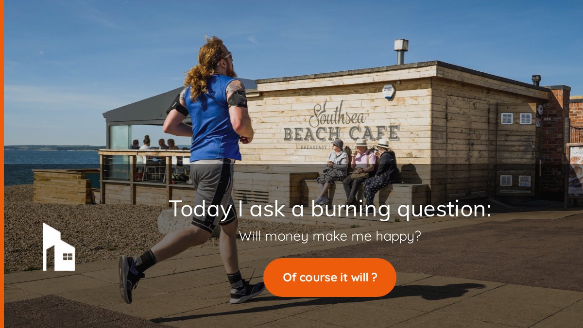 Heres a hard truth to all the pessimists. Money makes you happy, it's a fact as it gives you time, it provides freedom, security. Giving is a big part of happiness, so build more than you need, so you can give more and be content. #exitplanpropertygroup #giving #receiving #wealth